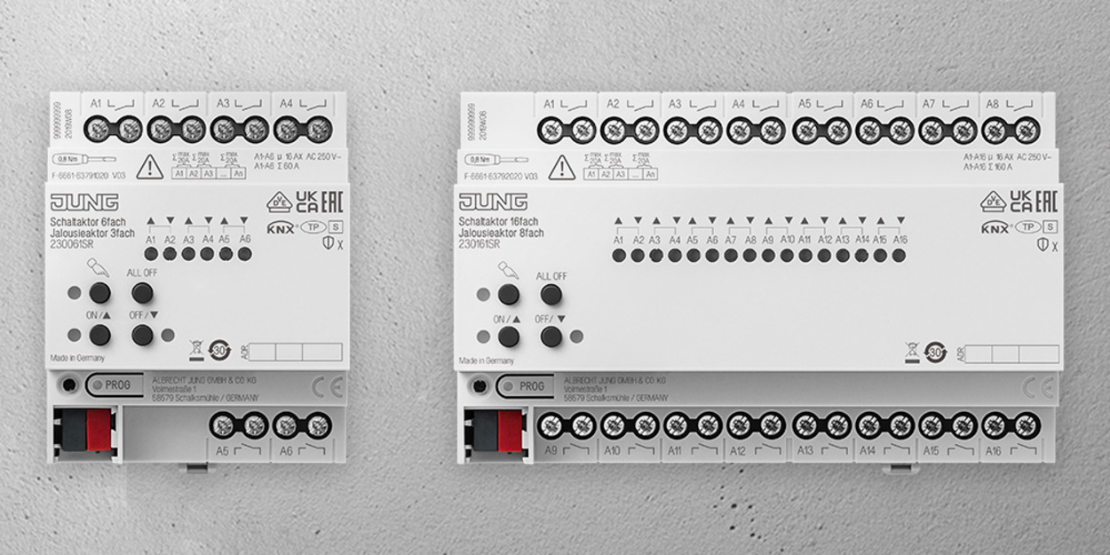 KNX Schalt- und Jalousieaktoren bei Elektro Ertle in Dornstadt