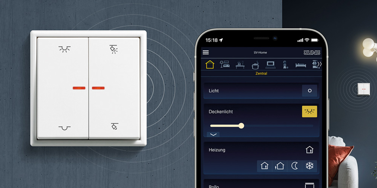 KNX RF Taster bei Elektro Ertle in Dornstadt